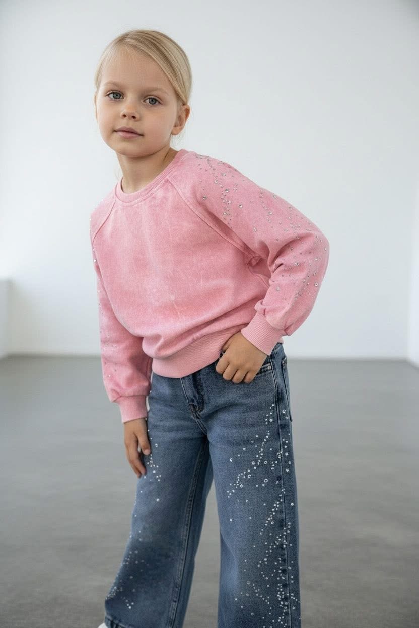 Rožinis megztukas 146/152