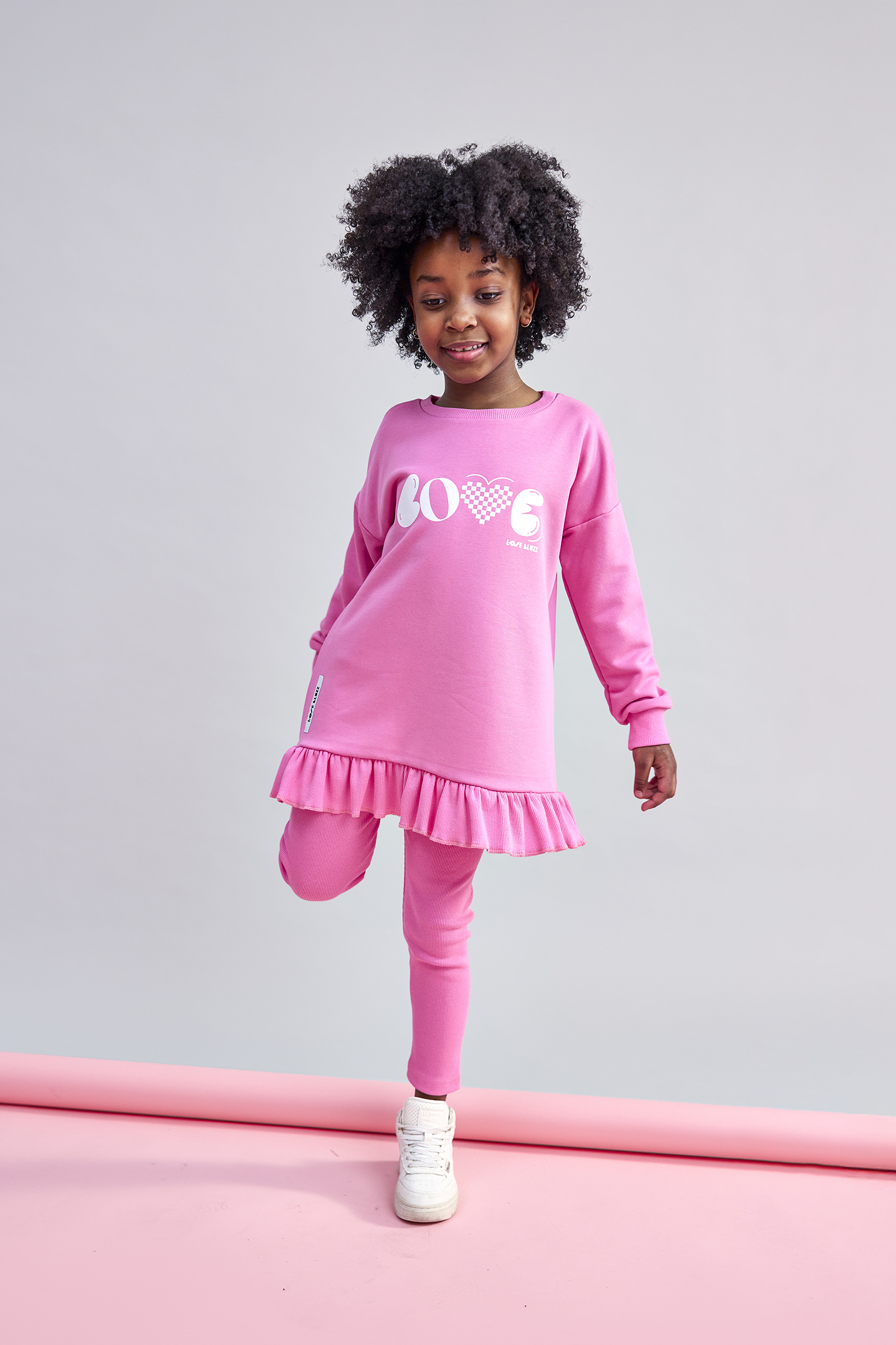 Rožinė tunika/suknelė